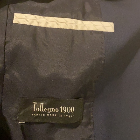 J CREW 1035 Tollegno 1900 Womens Jacket Navy Blazer - Picture 6 of 8